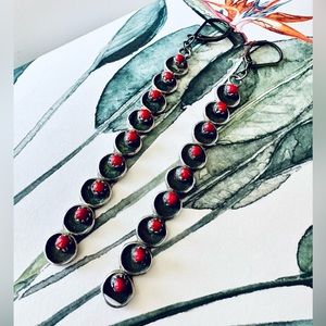 Mexican Oxblood Coral Earrings ♥️